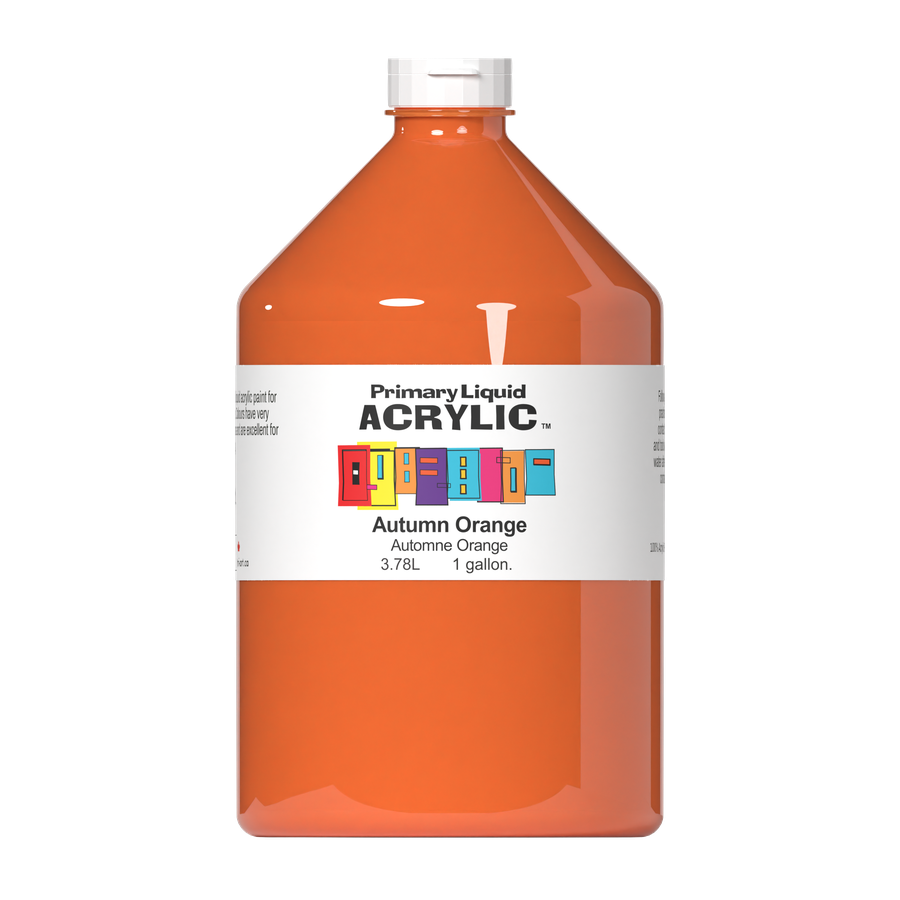 Primary Liquid Acrylic - Autumn Orange