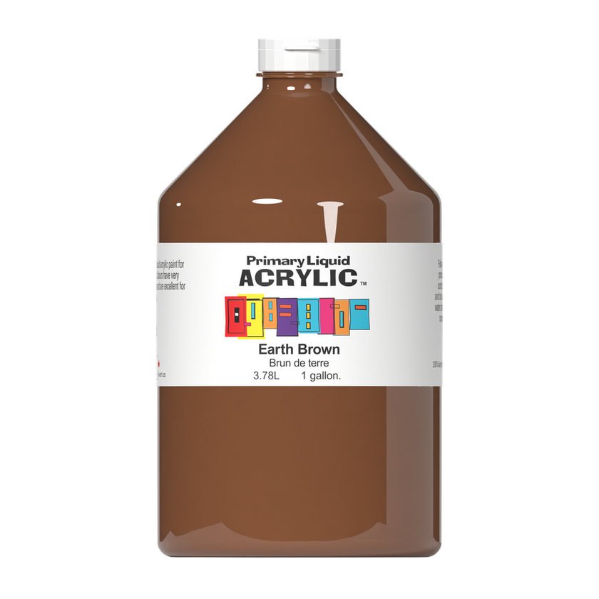Primary Liquid Acrylic - Earth Brown - Art Noise