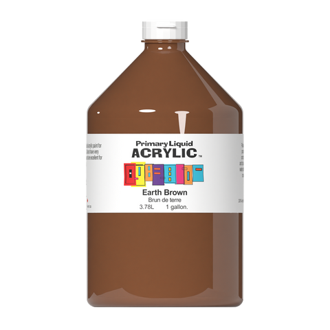 Primary Liquid Acrylic - Earth Brown - Art Noise Primary Liquid Acrylic - Earth Brown Primary Liquid Acrylic Kid's Paint art-noise.myshopify.com primary-liquid-acrylic-earth-brown