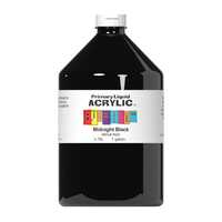 Primary Liquid Acrylic - Midnight Black - Art Noise