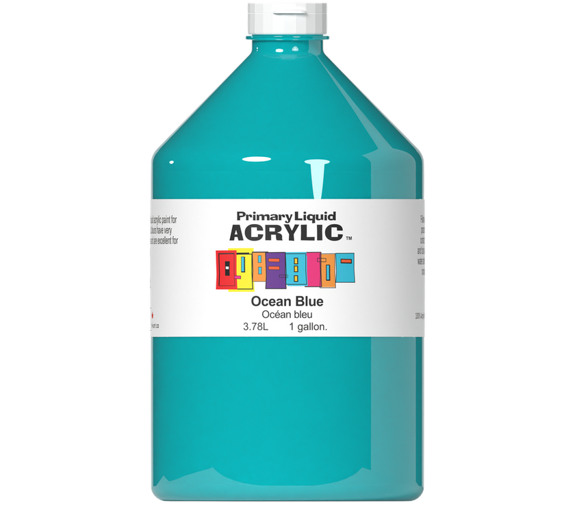 Primary Liquid Acrylic - Ocean Blue - Art Noise