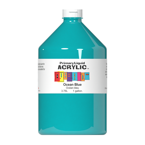 Primary Liquid Acrylic - Ocean Blue - Art Noise
