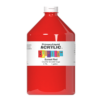 Primary Liquid Acrylic - Sunset Red - Art Noise