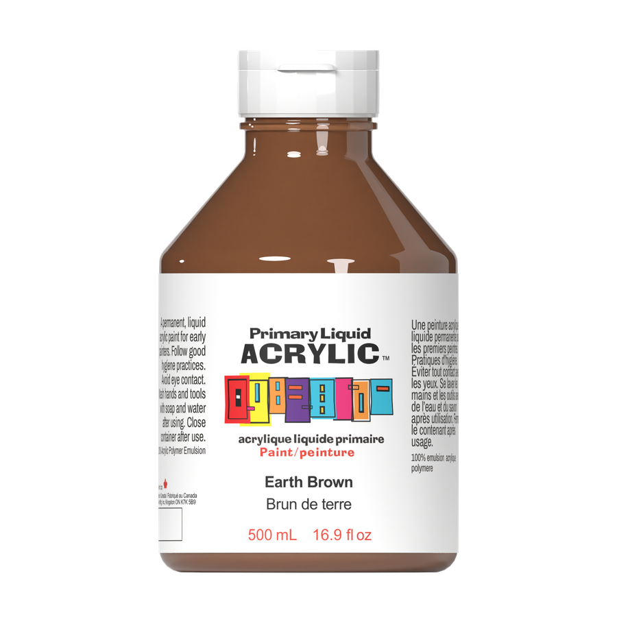 Primary Liquid Acrylic - Earth Brown - Art Noise
