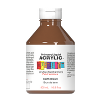 Primary Liquid Acrylic - Earth Brown - Art Noise