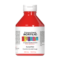 Primary Liquid Acrylic - Sunset Red - Art Noise