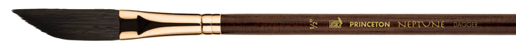 Princeton - Neptune Synthetic Squirrel - Short Handle - Dagger Striper - Art Noise