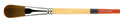 Princeton - Snap! Gold Taklon - Short Handle - Oval Wash