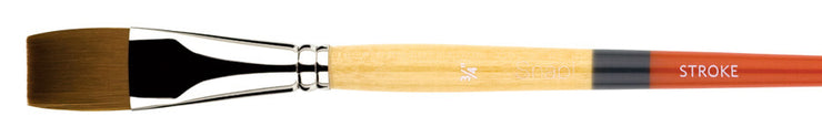 Princeton - Snap! Gold Taklon - Short Handle - Stroke - Art Noise