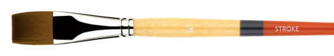Princeton - Snap! Gold Taklon - Short Handle - Stroke - Art Noise