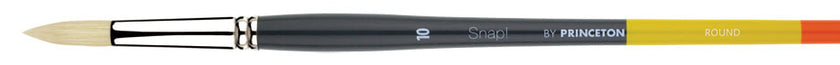 Princeton - Snap! Natural Bristle - Long Handle - Round - Art Noise