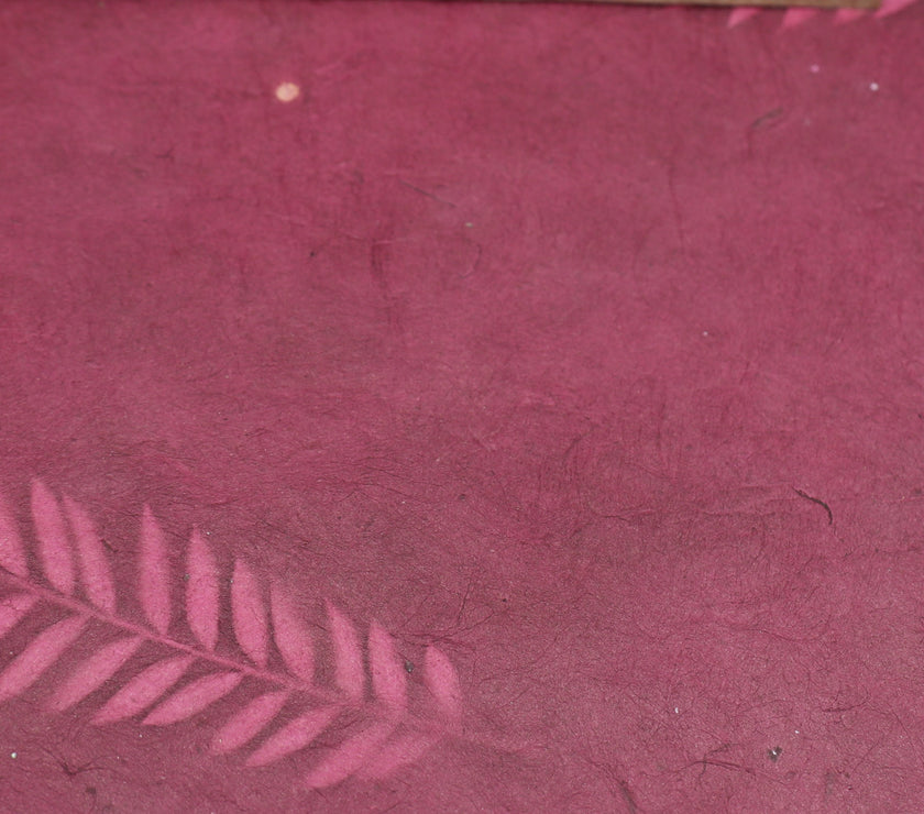 Tibetan Paper & Handicraft - Himalayan Lokta paper - Solar Image - 20x30" - Art Noise