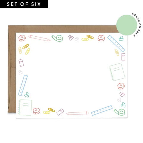 The Paper + Craft Pantry - Rainbow Stationery Flat Notecard Set - Art Noise The Paper + Craft Pantry - Rainbow Stationery Flat Notecard Set The Paper + Craft Pantry Blank Cards art-noise.myshopify.com the-paper-craft-pantry-rainbow-stationery-flat-notecard-set