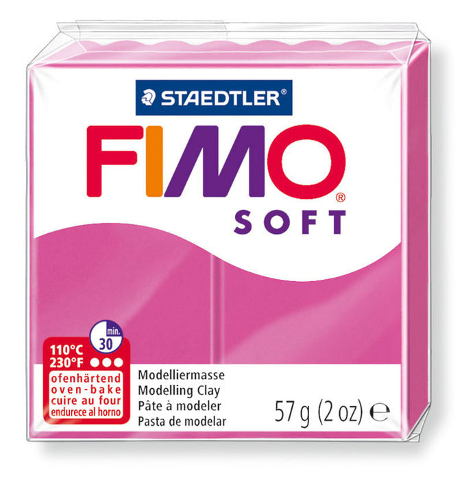 Staedtler-Mars - Modelling Clay Fimo soft - raspberry - Art Noise