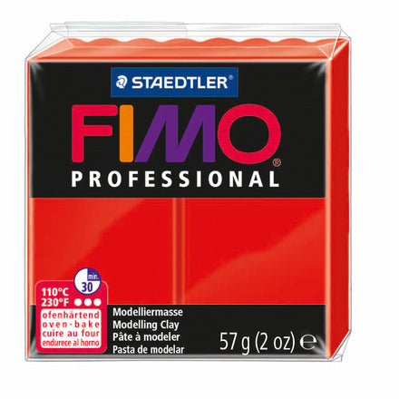 Staedtler-Mars - Modelling Clay Fimo Professional - Red - Art Noise