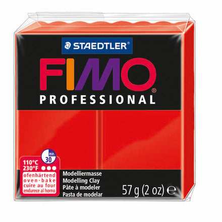 Staedtler-Mars - Modelling Clay Fimo Professional - Red (4443467972695)