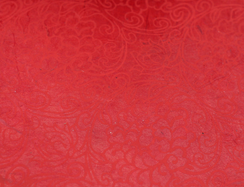 Tibetan Paper & Handicraft - Himalayan Lokta paper - Lotus print - 20x30" - Art Noise