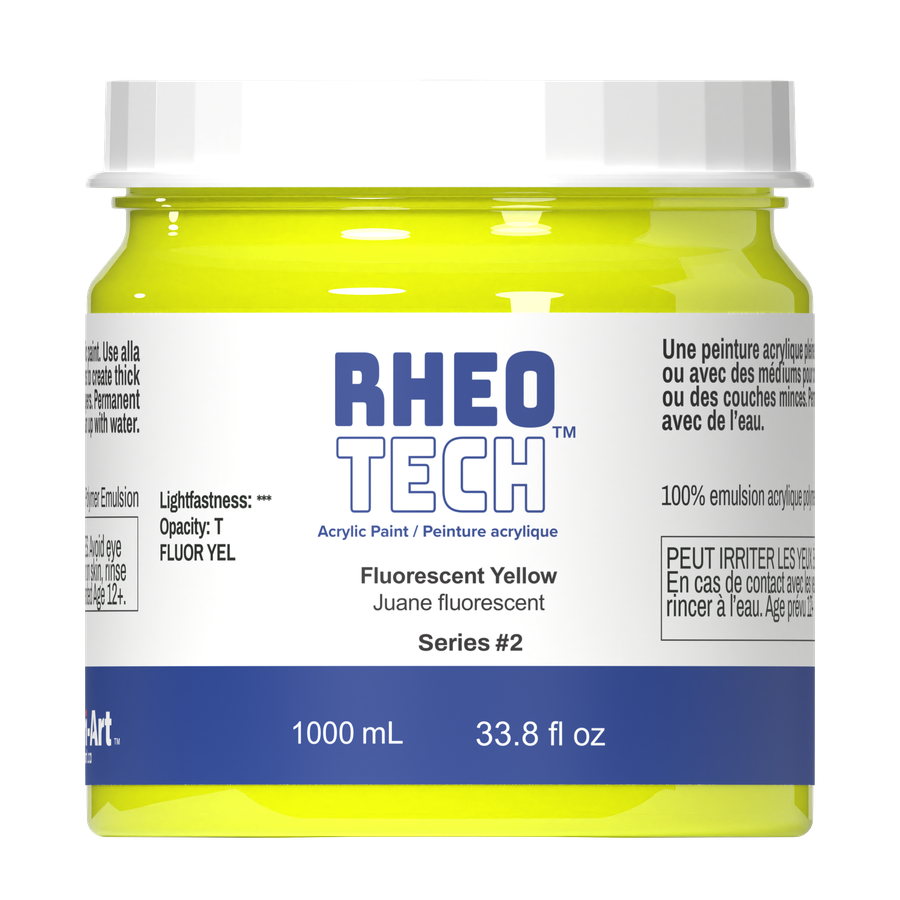 Rheotech - Fluorescent Yellow - Art Noise Rheotech - Fluorescent Yellow Rheotech Rheotech art-noise.myshopify.com rheotech-fluorescent-yellow