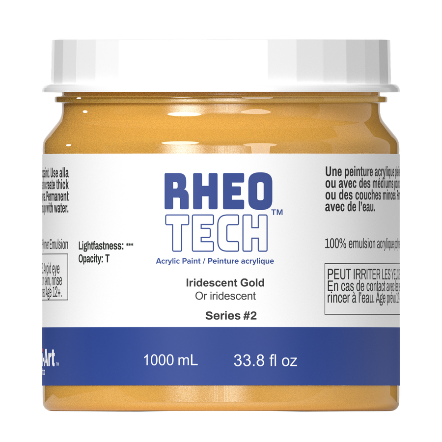 Rheotech - Iridescent Gold - Art Noise Rheotech - Iridescent Gold Rheotech Rheotech art-noise.myshopify.com rheotech-iridescent-gold