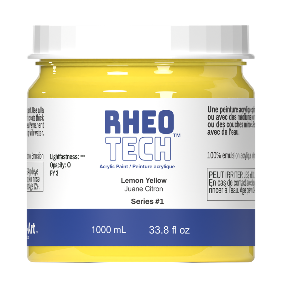 Rheotech - Lemon Yellow - Art Noise Rheotech - Lemon Yellow Rheotech Rheotech art-noise.myshopify.com rheotech-lemon-yellow