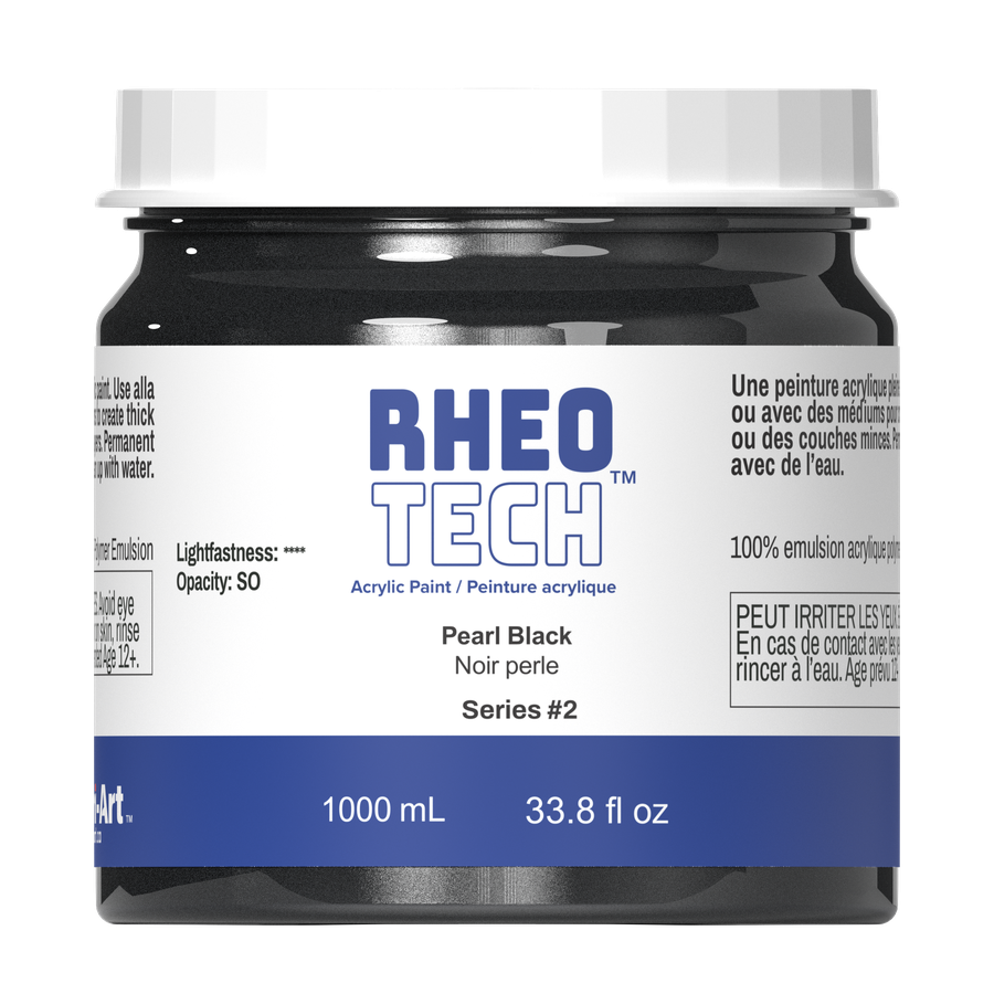 Rheotech - Pearl Black - Art Noise Rheotech - Pearl Black Rheotech Rheotech art-noise.myshopify.com rheotech-pearl-black