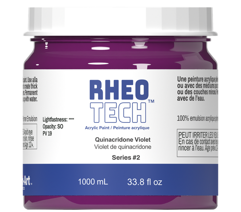 Rheotech - Quinacridone Violet - Art Noise