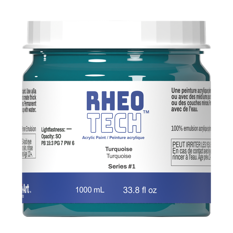 Rheotech - Turquoise - Art Noise Rheotech - Turquoise Rheotech Rheotech art-noise.myshopify.com rheotech-turquoise