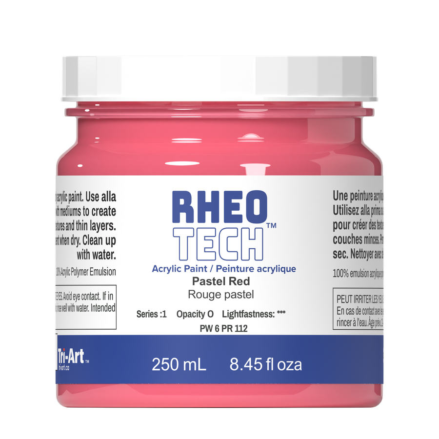 Rheotech - Pastel Red - Art Noise Rheotech - Pastel Red Rheotech Rheotech art-noise.myshopify.com rheotech-pastel-red