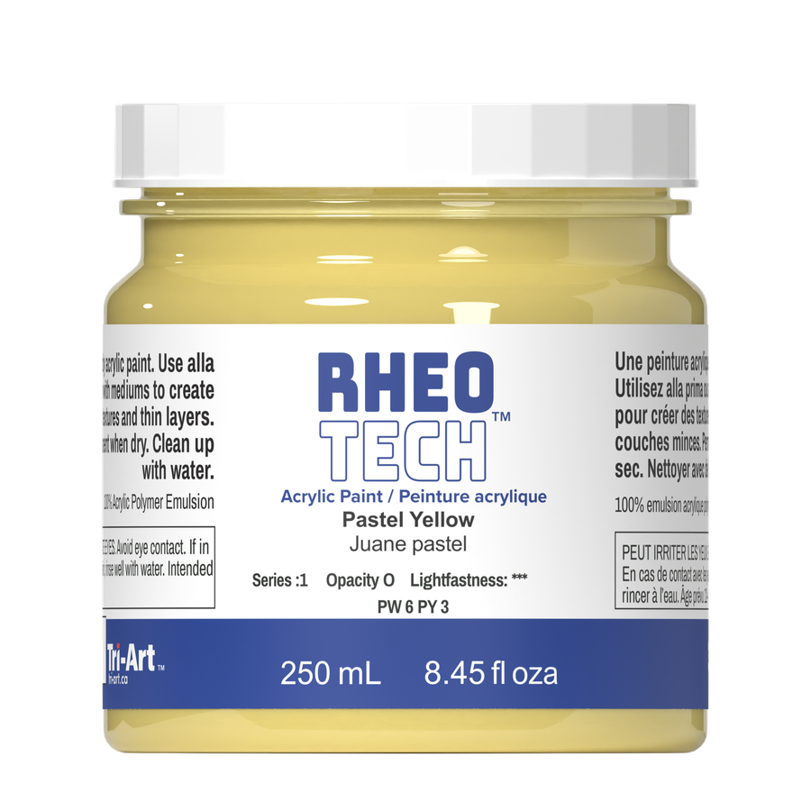 Rheotech - Pastel Yellow - Art Noise Rheotech - Pastel Yellow Rheotech Rheotech art-noise.myshopify.com rheotech-pastel-yellow