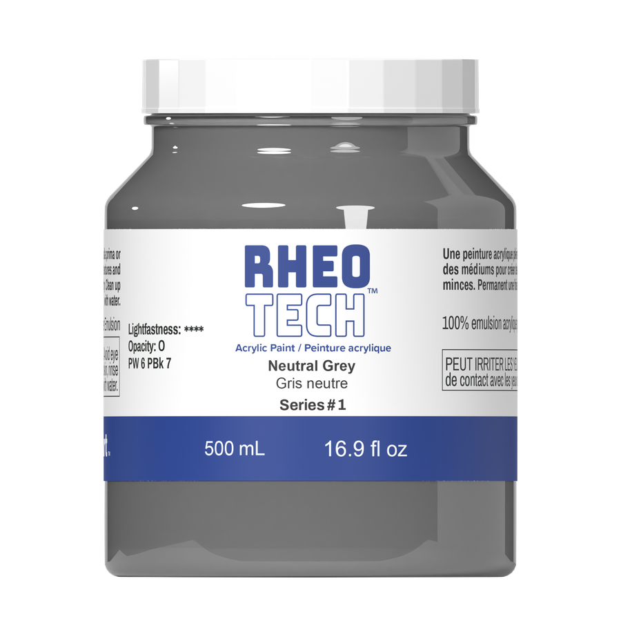Rheotech - Neutral Grey - Art Noise Rheotech - Neutral Grey Rheotech Rheotech art-noise.myshopify.com rheotech-neutral-grey