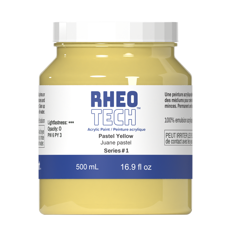 Rheotech - Pastel Yellow - Art Noise Rheotech - Pastel Yellow Rheotech Rheotech art-noise.myshopify.com rheotech-pastel-yellow