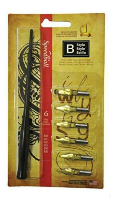 Speedball - Dip Pen Nib and Pen Holder Set - Art Noise
