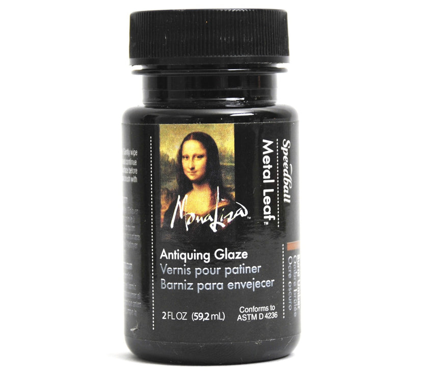 Speedball - Mona Lisa Metal Leaf Antiquing Glaze - 2 oz. - Art Noise