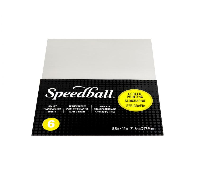 Speedball - Inkjet Transparency Pack of 6 sheets - Art Noise