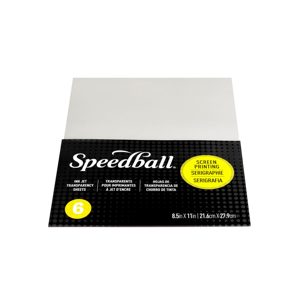 Speedball - Inkjet Transparency Pack of 6 sheets - Art Noise