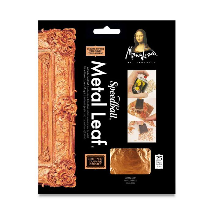 Speedball - Mona Lisa Genuine Copper Leaf - Art Noise Speedball - Mona Lisa Genuine Copper Leaf Speedball Metal Leaf art-noise.myshopify.com speedball-mona-lisa-genuine-copper-leaf