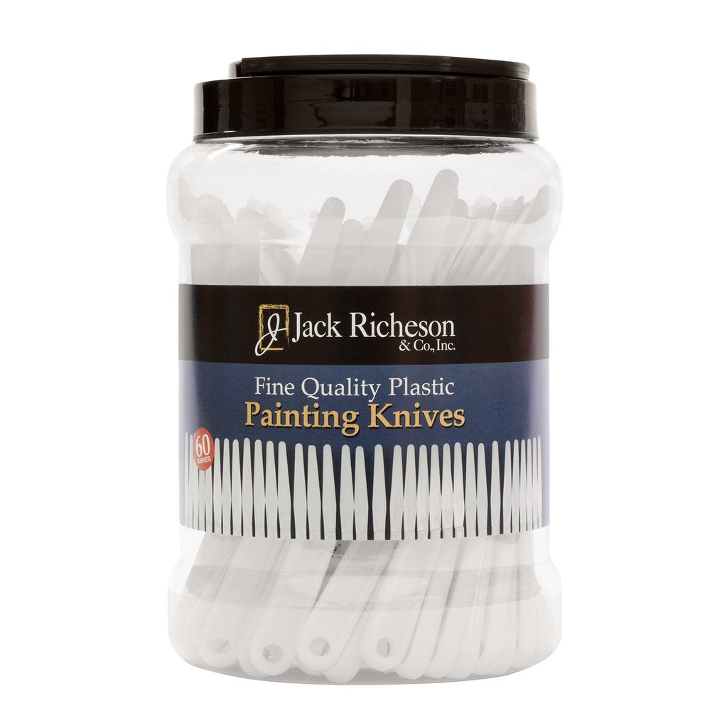 Jack Richeson - Canister Of 60 Assorted Palette Knives (4546979004503)