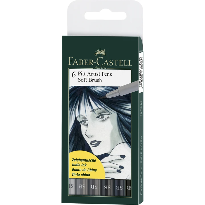 Faber-Castell - PITT Artist pen - Soft Brush Tip - Sets