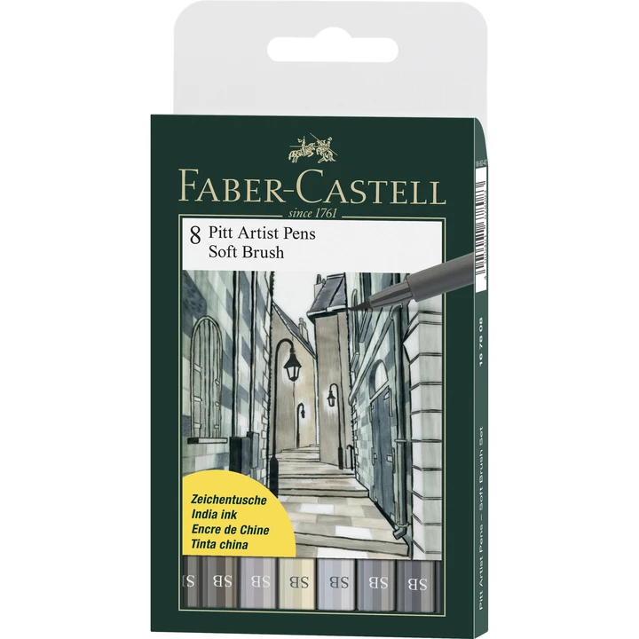 Faber-Castell - PITT Artist pen - Soft Brush Tip - Sets - Art Noise Faber-Castell - PITT Artist pen - Soft Brush Tip - Sets Faber-Castell Markers art-noise.myshopify.com faber-castell-pitt-artist-pen-soft-brush-tip-sets