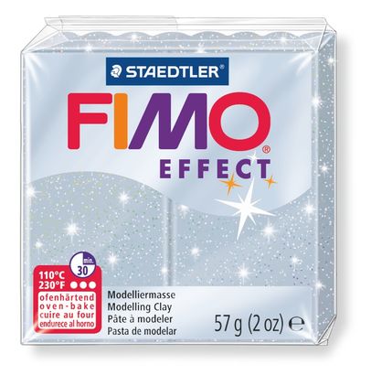 Staedtler-Mars - Fimo Effect - Silver Glitter - Art Noise