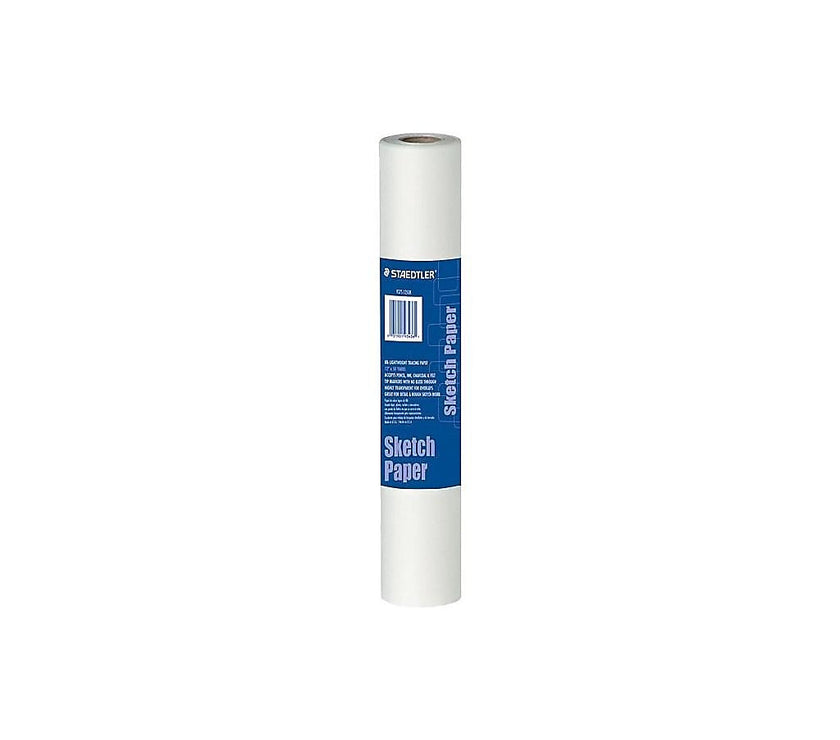 Staedtler-Mars - Paper sketch 12"x50yd roll white - Art Noise