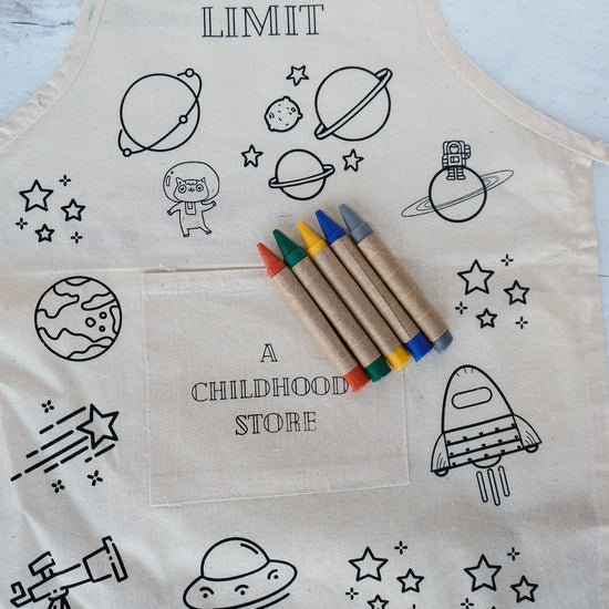 Colour Your Own Artist Apron Kits - Art Noise