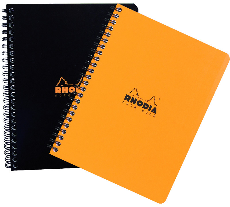 Rhodia - Wirebound Lined Notebook - Art Noise