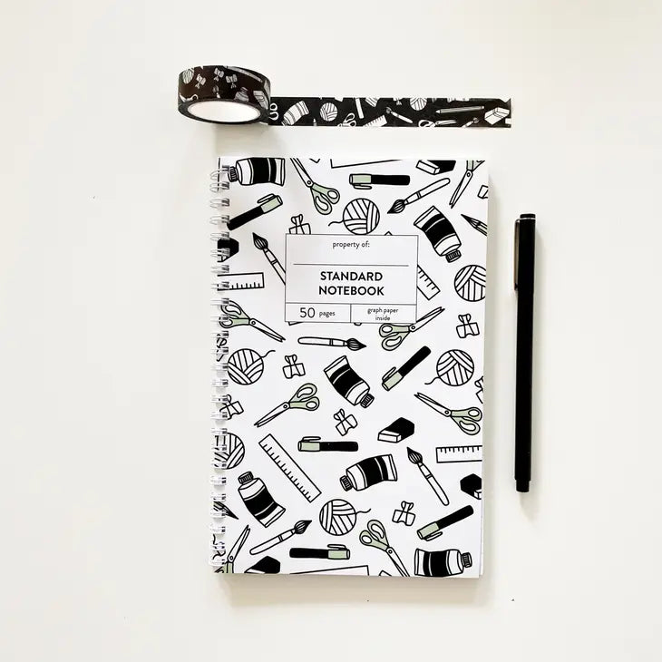 The Paper + Craft Pantry - Standard Notebook - Art Noise
