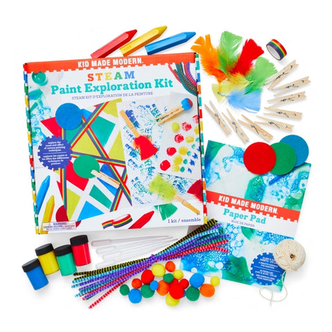 Kid Made Modern - STEAM Paint Exploration Kit - Art Noise Kid Made Modern - STEAM Paint Exploration Kit Art Noise Art & Craft Kits art-noise.myshopify.com kid-made-modern-steam-paint-exploration-kit
