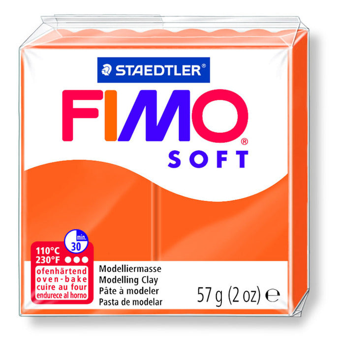 Staedtler-Mars - Modelling Clay Fimo soft - tangerine - Art Noise