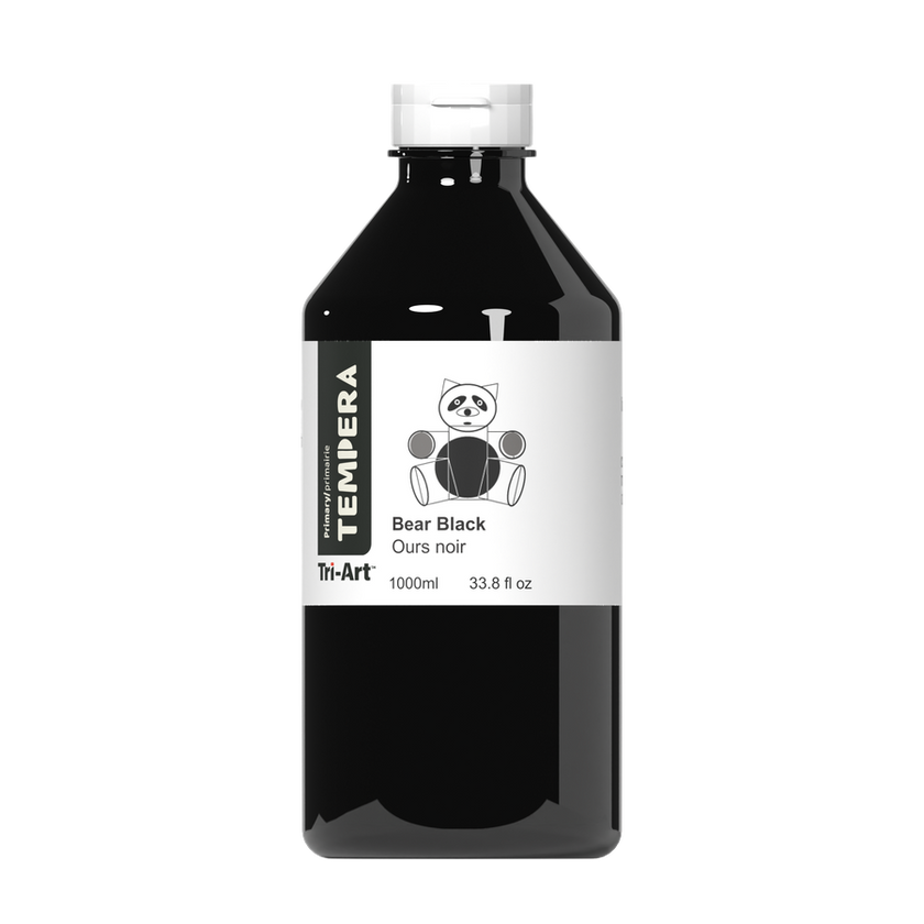 Primary Liquid Tempera - Bear Black - Art Noise