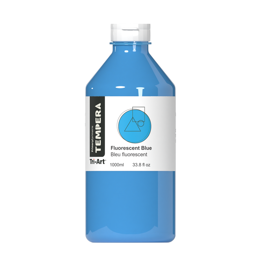 Primary Liquid Tempera - Fluorescent Blue - Art Noise