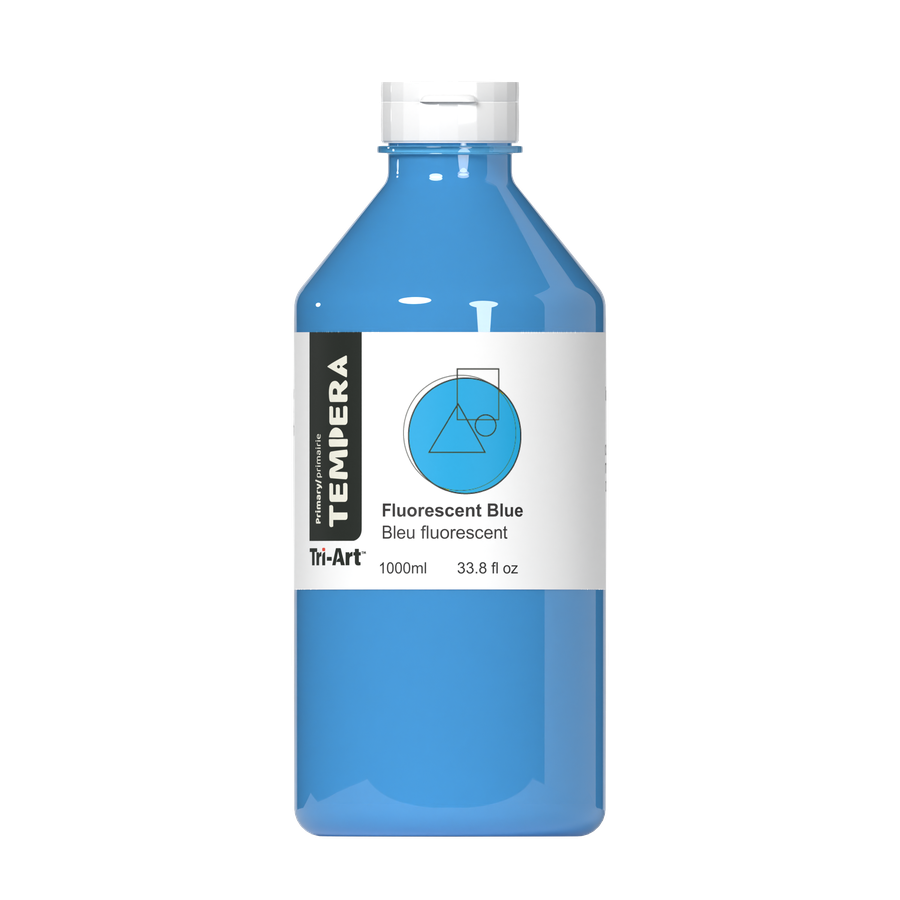 Primary Liquid Tempera - Fluorescent Blue