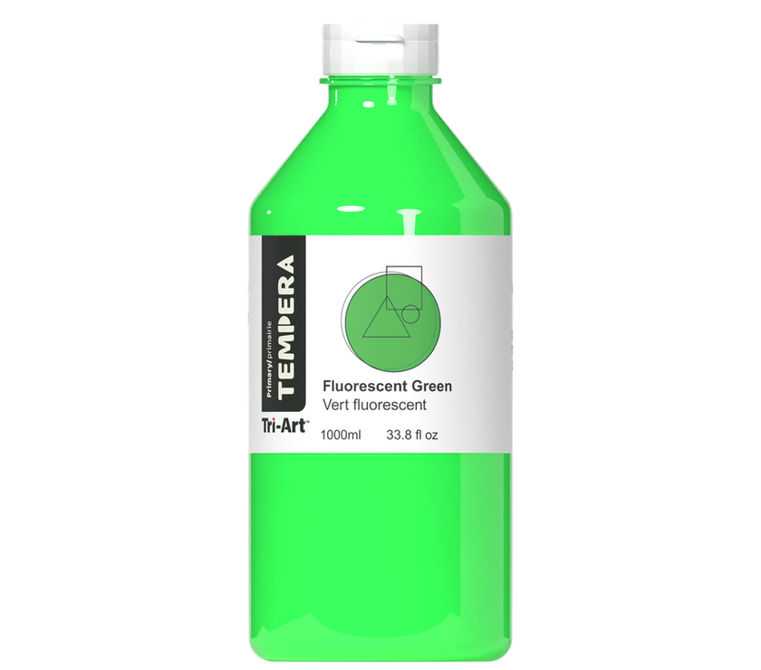 Primary Liquid Tempera - Fluorescent Green - Art Noise